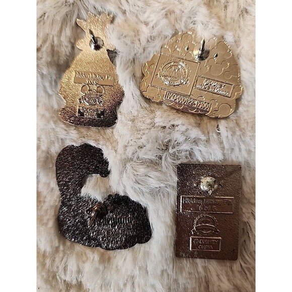 Disney Collectible Pins J-3 ALICE IN WONDERLAND Theme Park Set‎ Lot of 4 - Picture 2 of 3